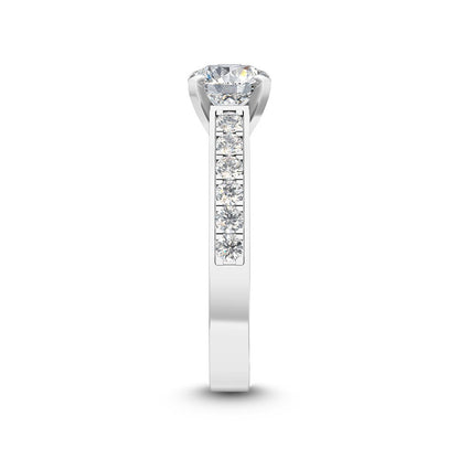 Engagement Ring with 1.34 ct. Labgrown Diamonds – Pure Beauty and Classic Style SJR55154