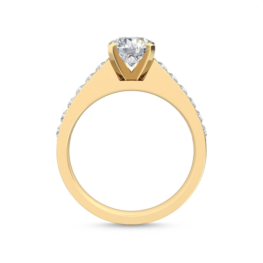 Engagement Ring with 1.34 ct. Labgrown Diamonds – Pure Beauty and Classic Style SJR55154