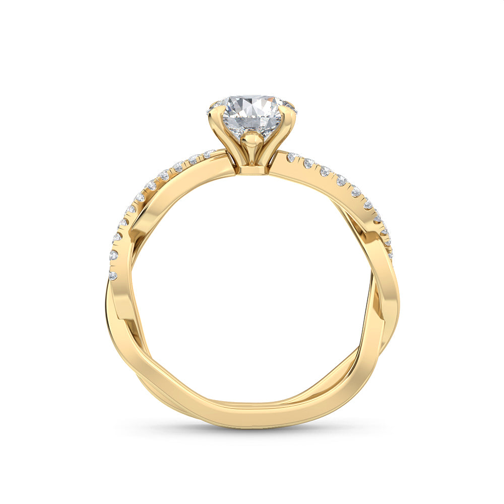 Engagement Ring with 1.13 ct. Labgrown Diamonds – Timeless Love SJR55180