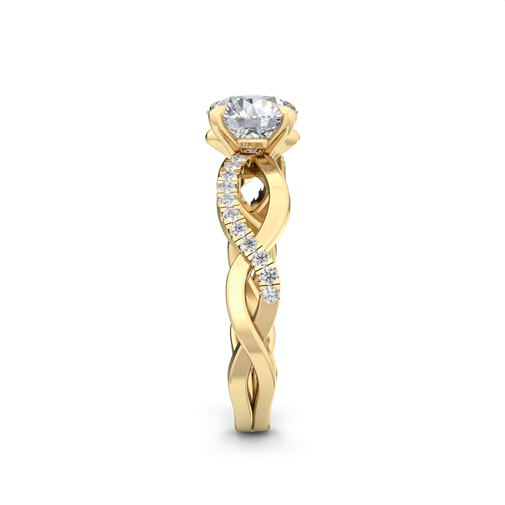 Engagement Ring with 1.13 ct. Labgrown Diamonds – Timeless Love SJR55180