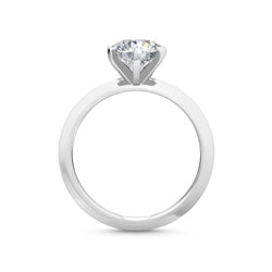 Förlovningsring i 14 karat roséguld med 1,00 ct labogrodden diamant – En romantisk dröm SJR55077RD