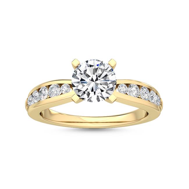 Lab Grown Diamond Engagement Ring 1.38 ct – A Brilliant Union SJR55515RD