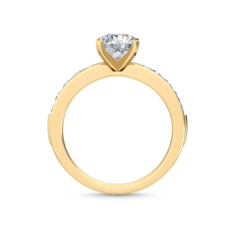 Lab Grown Diamond Engagement Ring 1.38 ct – A Brilliant Union SJR55515RD