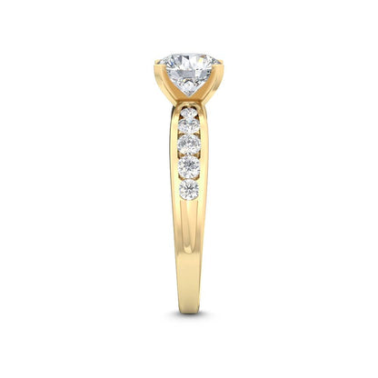 Lab Grown Diamond Engagement Ring 1.38 ct – A Brilliant Union SJR55515RD