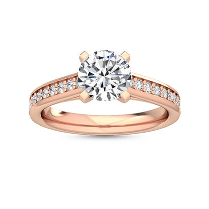 Lab Grown Diamond Engagement Ring 1.33 ct – Created for Elegance SJR55517RD