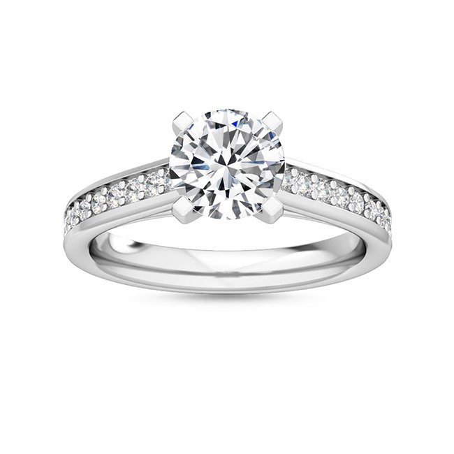 Lab Grown Diamond Engagement Ring 1.33 ct – Created for Elegance SJR55517RD