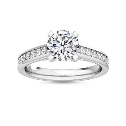 Lab Grown Diamond Engagement Ring 1.33 ct – Created for Elegance SJR55517RD