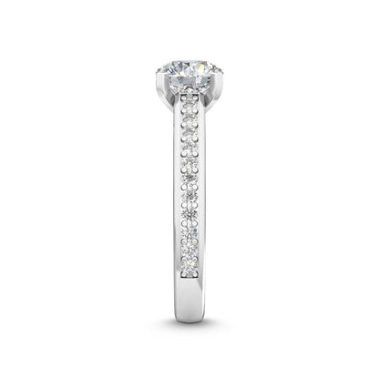 Lab Grown Diamond Engagement Ring 1.33 ct – Created for Elegance SJR55517RD