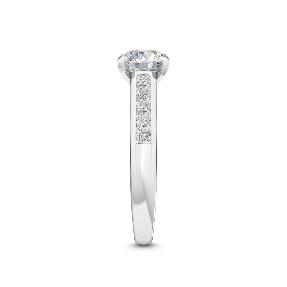 Lab Grown Diamond Engagement Ring 1.50 ct – Romantic and Modern SJR55521RD