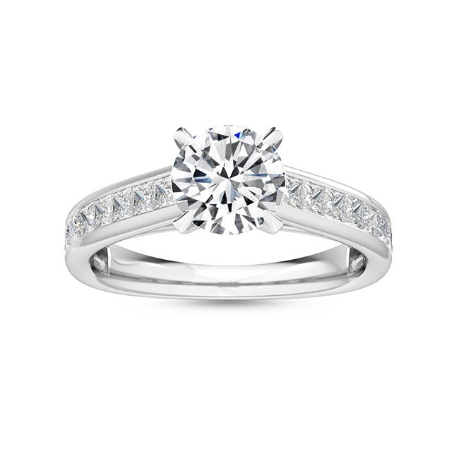 Lab Grown Diamond Engagement Ring 1.50 ct. – Tidens Elegance SJR55522RD