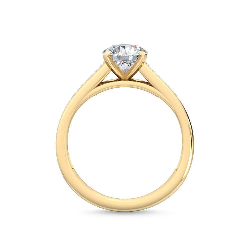 Lab Grown Diamant Forlovelsesring 1.50 ct. – Tidens Elegance SJR55522RD