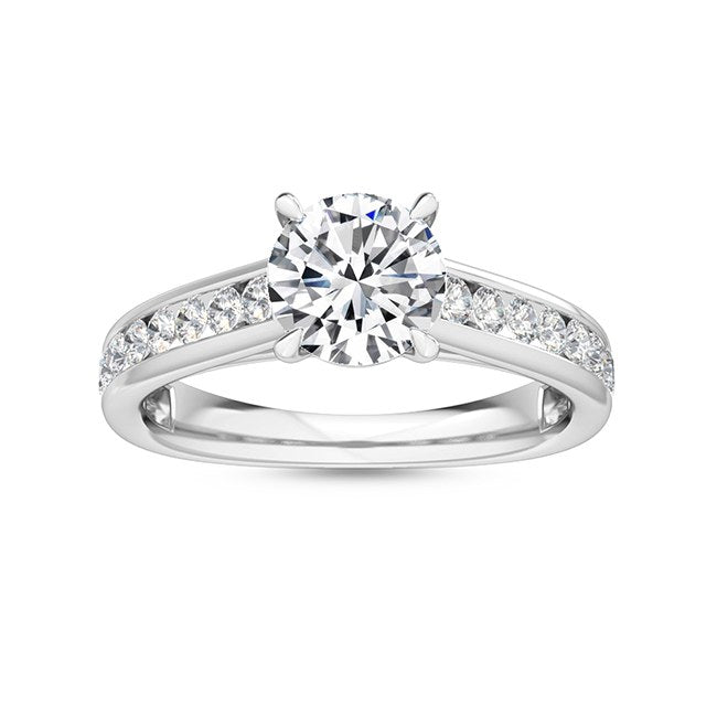 Lab Grown Diamond Engagement Ring 1.53 ct. – Exclusive Elegance SJR55523RD