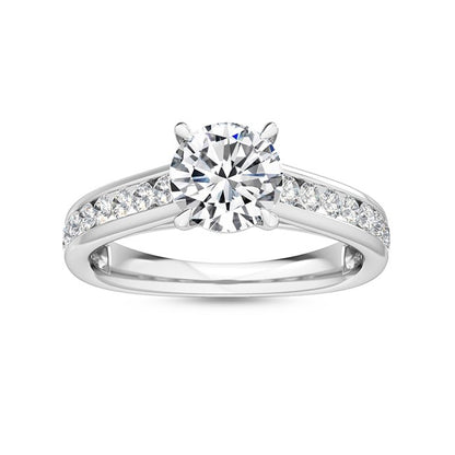 Lab Grown Diamond Engagement Ring 1.53 ct. – Exclusive Elegance SJR55523RD