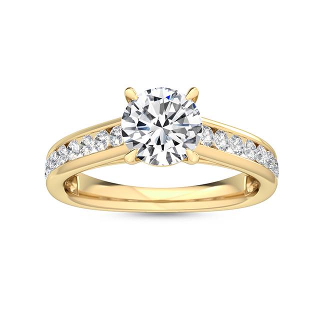 Lab Grown Diamant Forlovelsesring 1.53 ct. – Eksklusiv Elegance SJR55523RD
