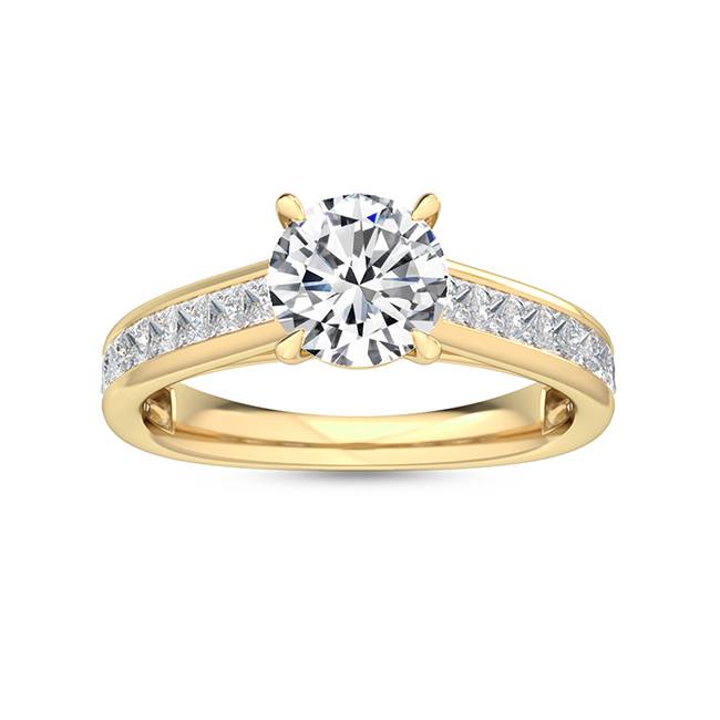 Lab Grown Diamond Engagement Ring 1.50 ct. – Exclusive Beauty SJR55524RD