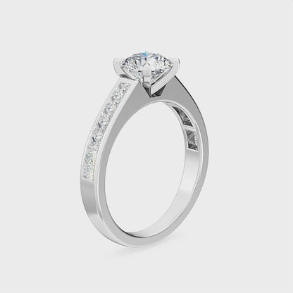 Lab Grown Diamond Engagement Ring 1.28 ct. – Timeless Beauty SJR55526RD