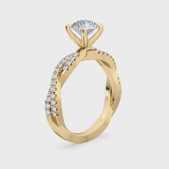 Engagement Ring with 1.29 ct. Labgrown Diamonds – Classic and Timeless SJR55125