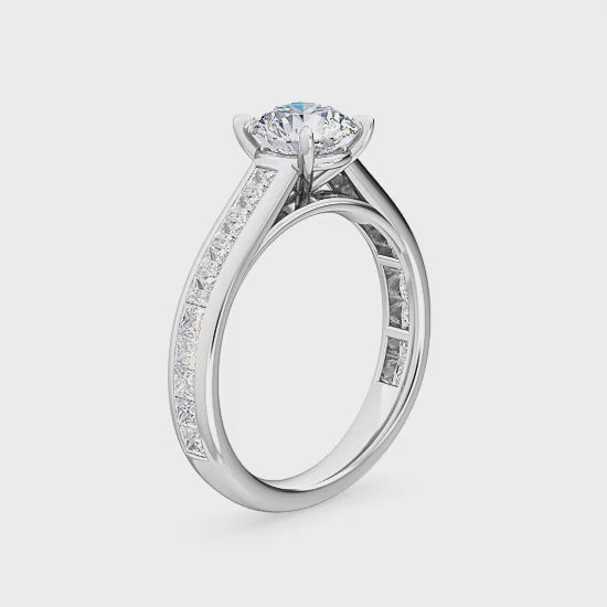 Lab Grown Diamond Engagement Ring 1.50 ct. – Exclusive Beauty SJR55524RD