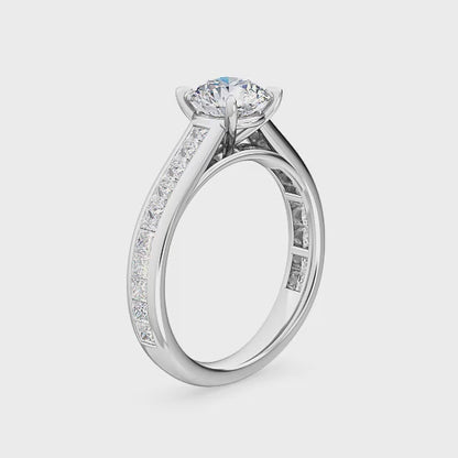 Lab Grown Diamond Engagement Ring 1.50 ct. – Exclusive Beauty SJR55524RD