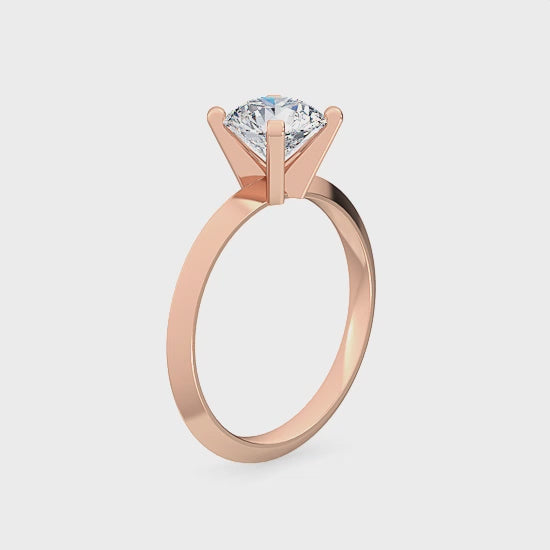 Lab Grown Diamant Forlovelsesring 1.00 ct. – Tidløs Klassik SJR55572RD