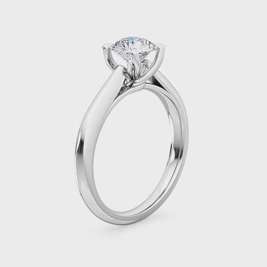 Engagement Ring with 1.00 ct. Labgrown Diamond – Classic and Luxurious SJR55115RD