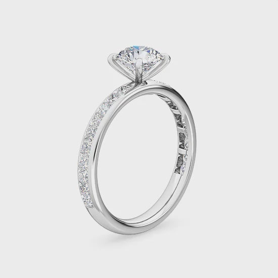 Lab Grown Diamond Engagement Ring 1.50 ct – Romantic Dream SJR55520RD