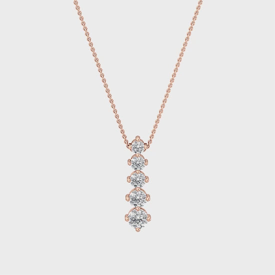 Labgrown Round Pendant with Diamonds (1.00 ct) SJP31807A