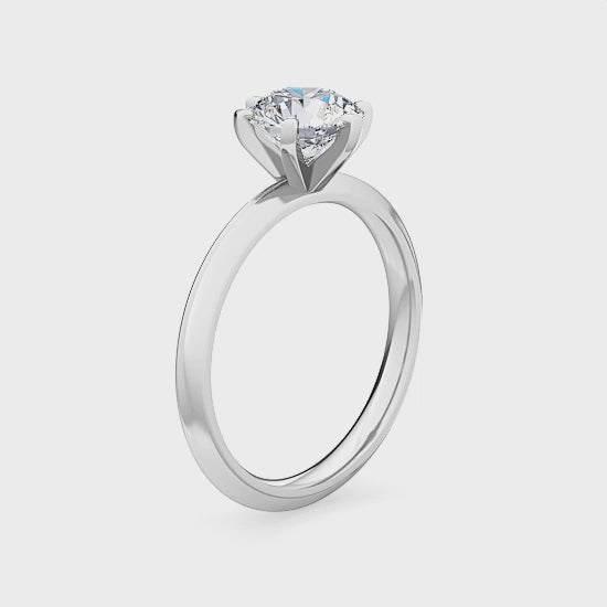 Engagement Ring with 1.00 ct. Labgrown Diamond – Timeless Elegance SJR55442RD