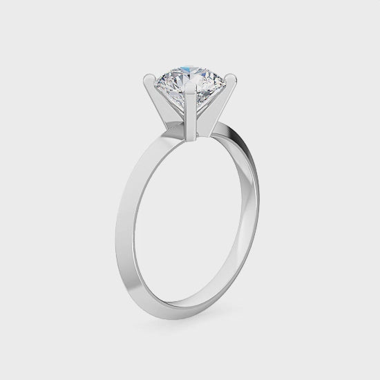 Lab Grown Diamant Forlovelsesring 1.00 ct. – Tidløs Klassik SJR55572RD