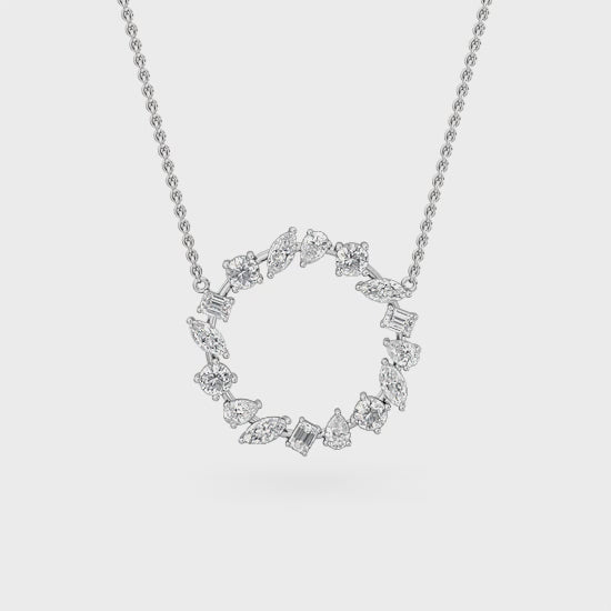 14 karat guldhänge med labgrown-diamanter (0,98 ct) SJP31700