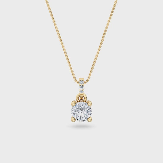 Solitaire Pendant with Labgrown Diamond (0.78 ct) SJP31591A