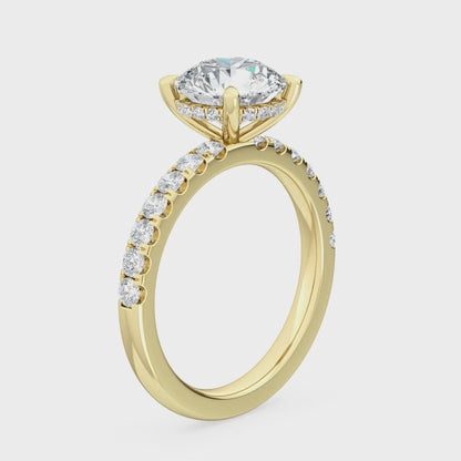 Lab Grown Diamant Forlovelsesring 2.00 ct. – Tidløs Luksus SJR57099A
