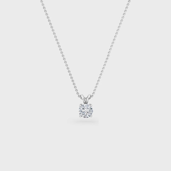 Solitaire Pendant with Labgrown Diamond (0.75 ct) SJP31594A