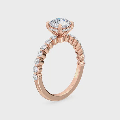 Lab Grown Diamond Engagement Ring 1.77 ct. – Timeless Romance SJR55557RD