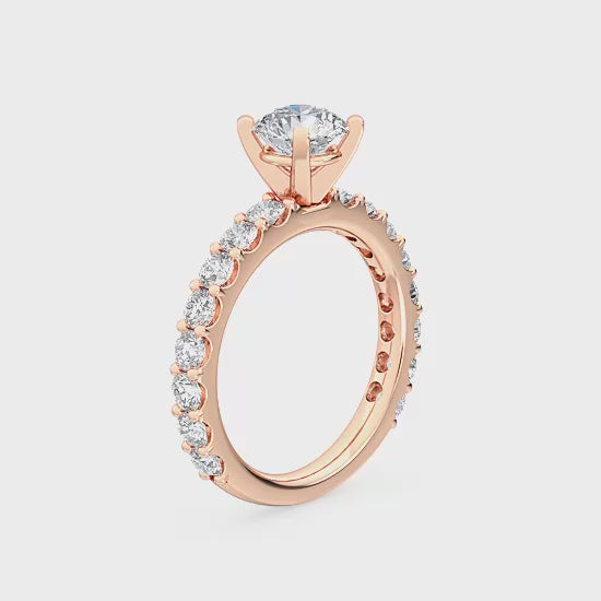 Lab Grown Diamond Engagement Ring 2.09 ct. – Timeless Luxury SJR56266