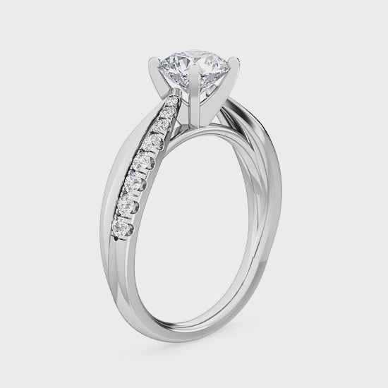 Lab Grown Diamond Engagement Ring 1.33 ct. – Romantic Connection SJR56674