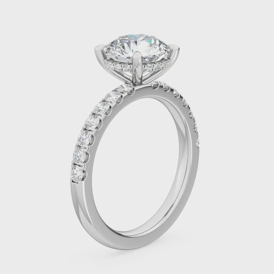 Lab Grown Diamond Engagement Ring 1.49 ct. – Classic Perfection SJR57099