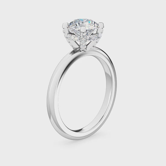 Engagement Ring with 1.14 ct. Labgrown Diamonds – A Timeless Classic SJR55039RD