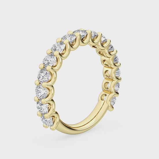 Alliancering med 1.65 ct. Labgrown Diamanter – Luksuriøs og Bæredygtig SJR56925