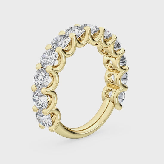 Alliancering med 3.02 ct. Labgrown Diamanter – Maksimal Glans og Raffinement SJR56925A