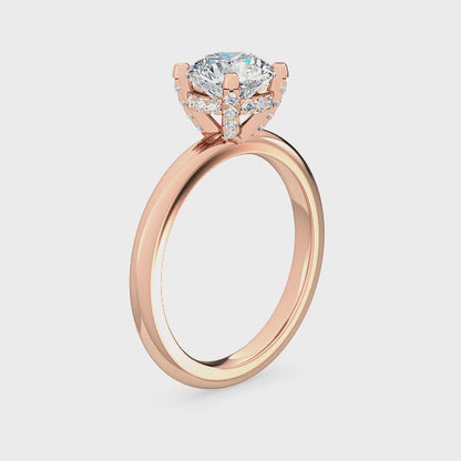 Engagement Ring with 1.14 ct. Labgrown Diamonds – A Timeless Classic SJR55039RD