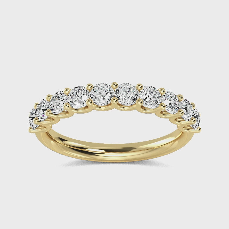 Alliancering med 0.92 ct. Labgrown Diamanter – En Kombinering af Stil og Bæredygtighed SJR57171D