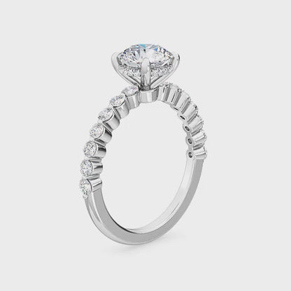 Lab Grown Diamond Engagement Ring 1.77 ct. – Timeless Romance SJR55557RD
