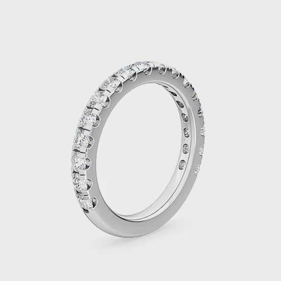 Alliancering med 1.00 ct. Labgrown Diamanter – Luksus og Bæredygtighed i ét SJR54546C