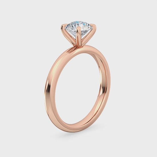 Engagement Ring with 1.00 ct. Labgrown Diamond – Romantic Dream SJR55046