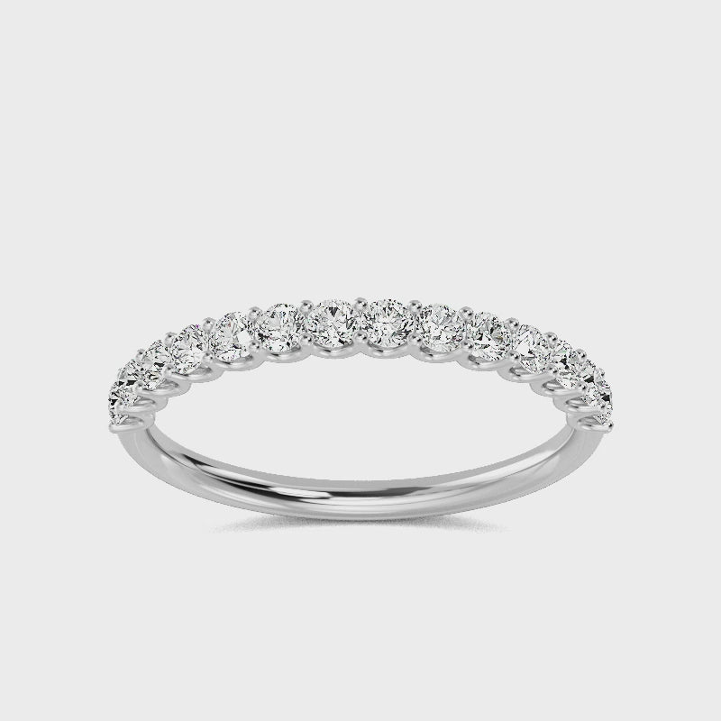 Alliancering med 0.50 ct. Labgrown Diamanter – Diskret Elegance og Bæredygtighed SJR57171B