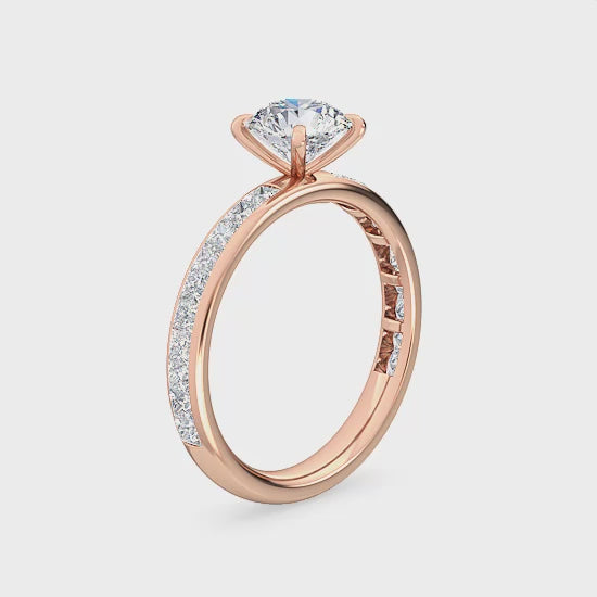 Lab Grown Diamond Engagement Ring 1.50 ct – Romantic Dream SJR55520RD