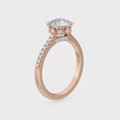 Lab Grown Diamond Engagement Ring 1.31 ct. – Classic Elegance SJR55549RD