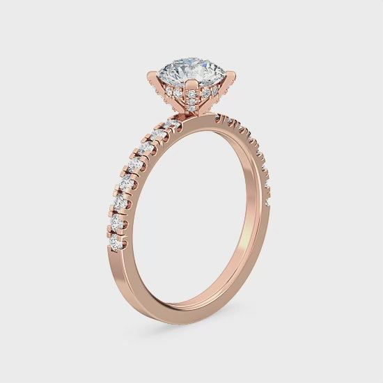 Förlovningsring i 14 karat guld med 1,22 ct labogrodda diamanter – Lyx med ett samvete SJR55506RD