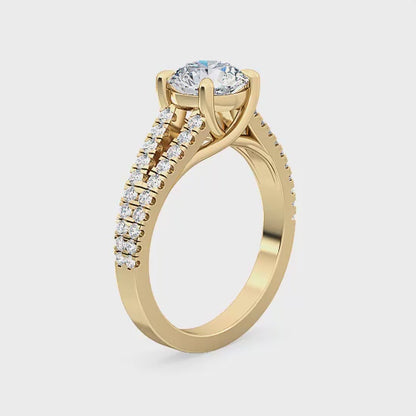 Engagement Ring with 1.32 ct. Labgrown Diamonds – Timeless Luxury and Romance SJR55021RD